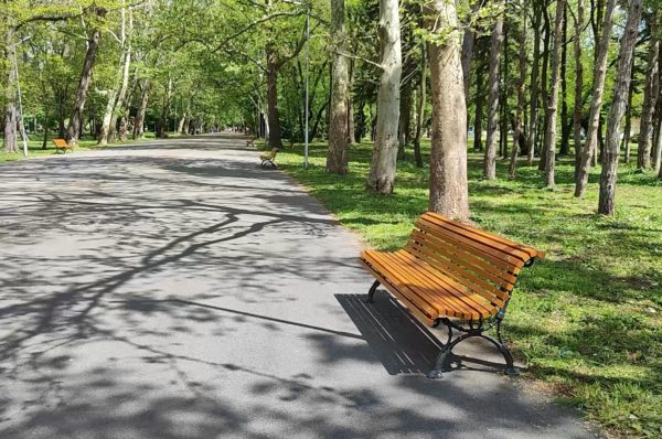 Общинската управа осигури нови пейки за градския парк!