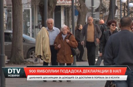 Националната агенция за приходите пусна попълнените данъчни декларации за доходите от 2024 г.