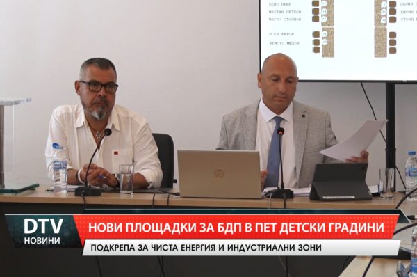 Нови площадки за БДП в пет детски градини