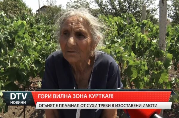 Локализиран е пожара във вилна зона Курткая в Ямбол.