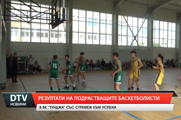 Резултати на подрастващите баскетболисти